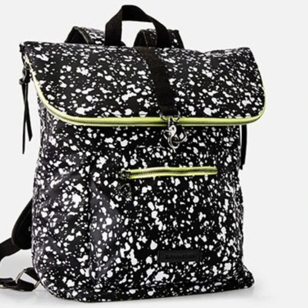 Fabletics The Riley Backpack in Black Paint